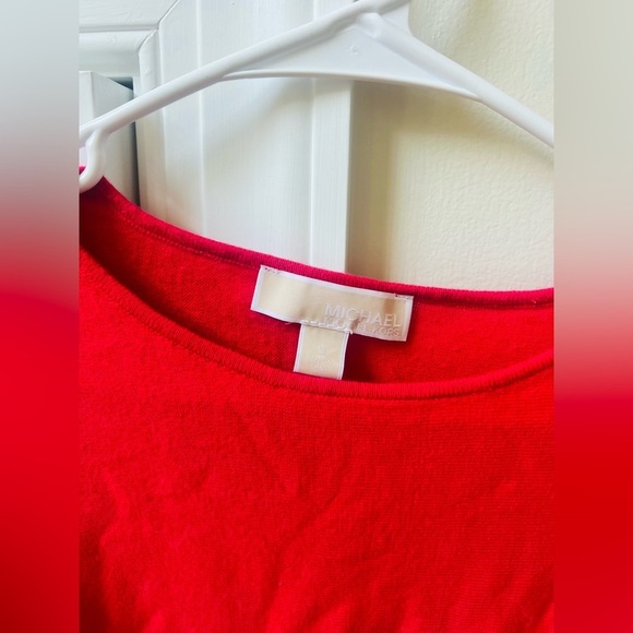 Michael Kors Cherry Red Sweater size small - Picture 4 of 4